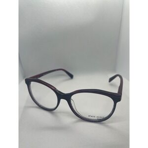Alain‎ Mikli A03069 Designer Eyeglasses Frames Burgundy Purple Pink Frames